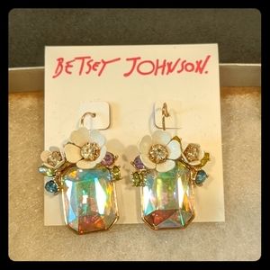 Betsy Johnson costume earrings